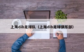 上海dib足球队(上海dib足球俱乐部)