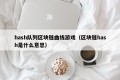hash队列区块链曲线游戏（区块链hash是什么意思）