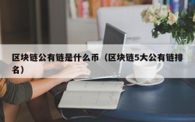 区块链公有链是什么币(区块链5大公有链排名)