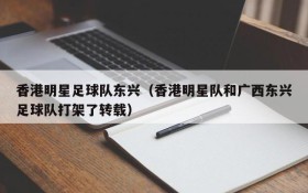 香港明星足球队东兴（香港明星队和广西东兴足球队打架了转载）