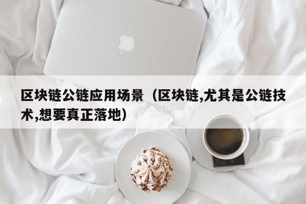 区块链公链应用场景（区块链,尤其是公链技术,想要真正落地）