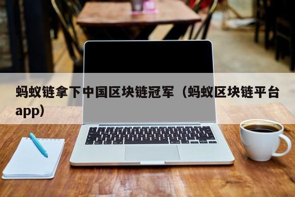 蚂蚁链拿下中国区块链冠军（蚂蚁区块链平台app）