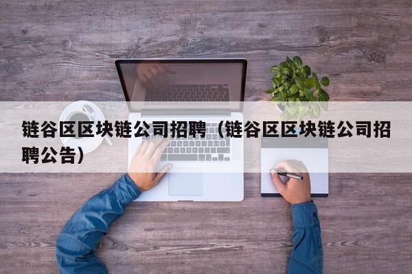 链谷区区块链公司招聘（链谷区区块链公司招聘公告）